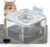PAPIFEED Wireless Cat Water Fountain, 106oz/3L Battery Operated