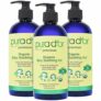 3-Pack PURA D’OR ORGANIC Baby Soothing Gel For Sensitive Skin, 16 fl oz