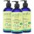 3-Pack PURA D’OR ORGANIC Baby Soothing Gel For Sensitive Skin, 16 fl oz