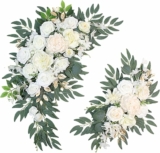 Pack of 2 Wedding Arch Decorations Artificial Hanging