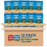 12-Pack Pasta Roni Butter & Herb Italiano Rigatoni Mix, 5.5 oz