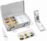 Pill Cutter+Pill Organizer