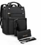 Baby Diaper Bag Backpack with Waterproof Changing Pad, stroller hook, insulated bottle holder, utensil pocket,