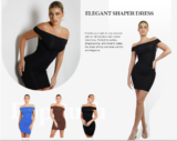 Popilush Women’s Shapewear Cocktail Dress