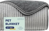 Reversible Premium Soft Dog/Cat Waterproof Blanket, XLarge