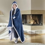 Premium Wearable Hooded Adult Women and Men 71″x51″