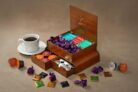 Premium-Wood Tea Box w/ 2 Drawers, 9.65×6.90×4″