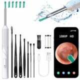 Ear Cleaner with 1080P HD Otoscope Camera and Light Plus 7Pcs Ear Set