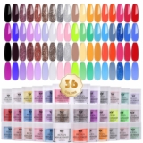 36-Colors Professional Glitter Nail Acrylic Powder (10g jar)
