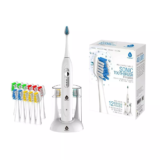 Pursonic Rechargeable S430 Sonic Toothbrush with 12-Count Brush Heads