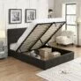 Queen Size Lift Up Storage Bed