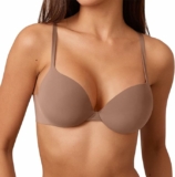 REORIA Women’s Teardrop Push Up Underwire Bra