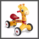 Radio Flyer Giraffe Toddlers Push Ride-On Toys for Kids Ages 1-3YR Up to 42lbs