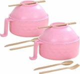 2-Sets Microwave Ramen Bowl with Lid