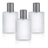 3 Pack Frosted Glass Spray Bottles with Fine Mist Sprayer – 30ml