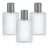 3 Pack Frosted Glass Spray Bottles with Fine Mist Sprayer – 30ml