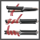Remington One Flat Hair Iron Curler 2-in-1 Styler Straightener Adjustable Heat