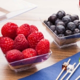 100-Count Restaurantware 3 Ounce Heavy-Duty Premium Clear Plastic Rectangle Bowls