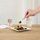 500-Count Restaurantware 4″ Disposable Mini Spoons, Rose Gold