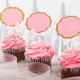 100-Count Restaurantware-Blank Cupcake Toppers