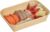 100-Pack Restaurantware Greaseproof Sushi Trays, 6.6 x 4.6 x 1.5 Inch