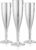25-Count Restaurantware-RW Base 5 Ounce Disposable Champagne Flutes