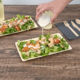 200-Count aipei 10.6 x 6.3 Inch Serving Plates