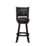 29″ Rhea Swivel Barstool Merlot Brown – Boraam: Padded, Leatherette,