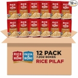 12-Pack Rice-A-Roni, Rice Pilaf, Pasta and Rice Mix 7.2 Ounce