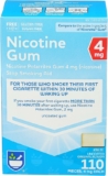 110-Count Rite Aid Nicotine Gum, Original Flavor, 4 mg
