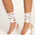 Women’s Mylan White Ankle Strap Heels