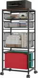 Mobile Storage Cart with 3 Drawers