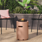 Room Essentials 1lb Propane/Liquid Petroleum Gas Round Column Fire Pit