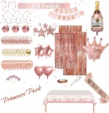 Rose Gold Birthday Party Decorations