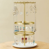 Rotating Earring Holder Organizer