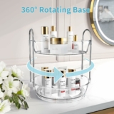 2-Tier Rotating Makeup Organizer