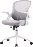 Office Computer Gaming Desk Chair, Swivel Chairs with Flip-up Arms,