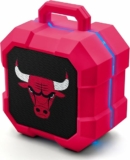 SOAR NBA Shockbox LED Wireless Bluetooth Speaker – Water Resistant IPX4, 5.0 Bluetooth with Over 5 Hours of Play Tim