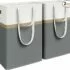 3 Sections, Collapsible Laundry Hamper