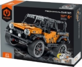 434-Pcs STEM Pull-Back Off-Roader Building Toy