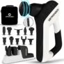 Deep Tissue Muscle Massage Gun with 10 Heads, Charge Station, & Case