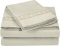 3-Pc Luxurious Silky Soft Bed Sheet Set, Twin