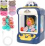 Mini Rabbit Claw Machine with 10 Mini Plush Toys & 10 Plastic Toys Refill
