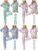 4-Pc Women’s Satin-Like Pajama Set