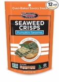 12-Pack Seapoint Farms Seaweed Crisps, Pumpkin Sesame, 1.2 oz