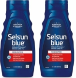 2-Pack Selsun Blue Men’s Care Medicated Antidandruff Shampoo, Maximum Strength Scalp Treatment With Selenium Sulfide, 11 fl. oz.