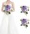 Set of 2 Bridesmaid Bouquets for Wedding – 7 Inch