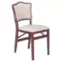 Set of 2 Buylateral Virginia Farmhouse Crossback Dining Chairs White