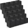 20-Pack 11 Inch Cube Storage Bins with Handles