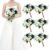 Set of 6 Bridesmaid Bouquets for Wedding – 7 Inch